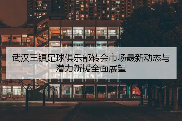 武汉三镇足球俱乐部转会市场最新动态与潜力新援全面展望
